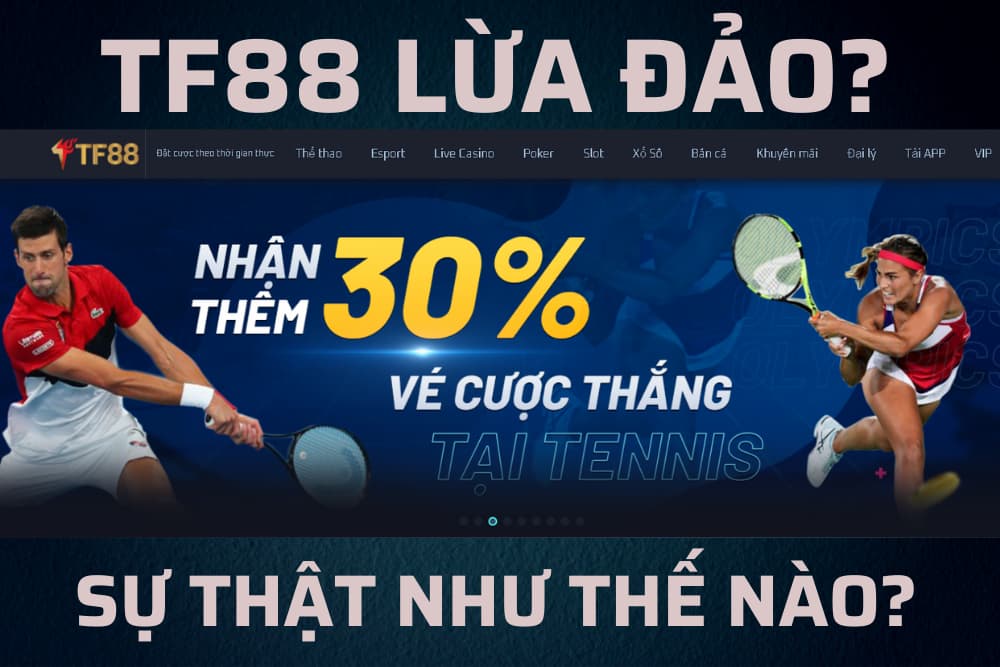 Nhà cái TF88 lừa đảo?